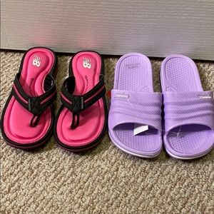 Flip flops brand new buy one get one
